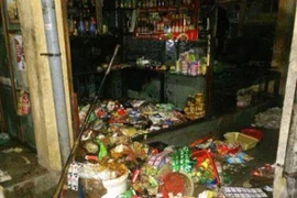 Tiểu thương hoảng loạn vì cháy chợ trung tâm huyện Đức Phổ