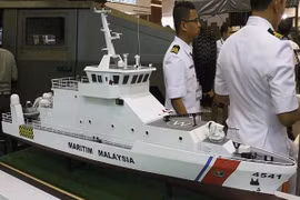 Malaysia đóng thêm 9 tàu tuần tra bảo vệ an ninh biển