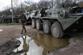 Ukraine triển khai gần 97% vũ khí sản xuất được đến miền đông