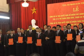 Công bố Tòa án Cấp cao và quyết định bổ nhiệm Thẩm phán cao cấp