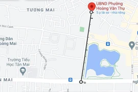 Hà Nội: 107,1 tỷ đồng mở đường nối vành đai 2,5 tới UBND phường Hoàng Văn Thụ