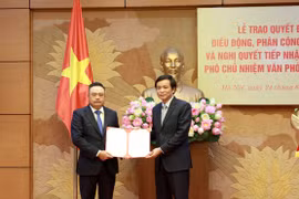 Điều động Chủ tịch PVN Trần Sỹ Thanh làm Phó chủ nhiệm Văn phòng Quốc hội