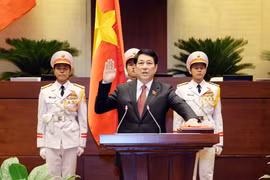 Thường trực Ban Bí thư Lương Cường được bầu làm Chủ tịch nước