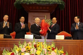 Đồng chí Nguyễn Phú Trọng được tín nhiệm bầu làm Tổng Bí thư