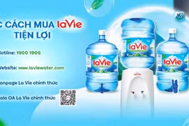 Mua La Vie chính hãng qua kênh số hóa: Cho nguồn nước khoáng thiên nhiên chảy trong triệu nhịp sống Việt