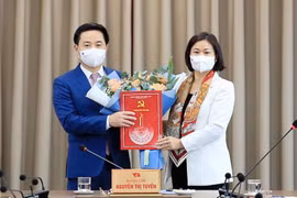 Chánh Văn phòng Thành uỷ Hà Nội Trần Anh Tuấn làm Bí thư Thị uỷ Sơn Tây