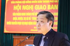 Ông Trần Hợp Dũng phụ trách Văn phòng Đoàn ĐBQH, HĐND TP Hà Nội