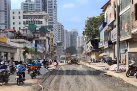 Dự án mở rộng đường Vũ Trọng Phụng sẽ về đích vào giữa tháng 11/2021