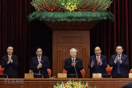 Danh sách Bộ Chính trị, Ban Bí thư và Chủ nhiệm Uỷ ban Kiểm tra Trung ương khoá XIII