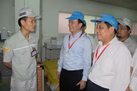 Các doanh nghiệp Hà Nội vẫn sản xuất bình thường