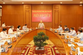 Tổng Bí thư Nguyễn Phú Trọng chủ trì họp Ban Chỉ đạo Trung ương về phòng, chống tham nhũng