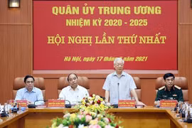 Công bố quyết định của Bộ Chính trị về nhân sự Quân ủy Trung ương
