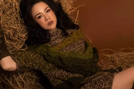 Nhật Kim Anh đẹp lạ chào năm mới