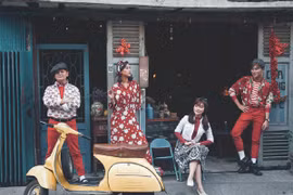 Trịnh Tú Trung, My Trần tung bộ ảnh đón xuân cực ngộ nghĩnh