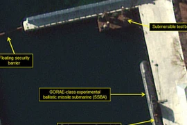 Tàu ngầm tên lửa đạn đạo thế hệ mới của Triều Tiên sắp chạy thử?