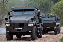 Nga chạy thử xe bọc thép kháng mìn hạng nặng Patrol