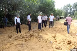 Xả nước bất thường ở các đập thượng nguồn khu vực chôn lấp chất thải Formosa