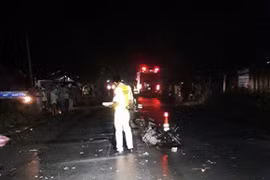 Xe khách Phương Trang va chạm xe mô tô, 1 người tử vong tại chỗ