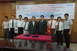 Nâng cao năng lực nghiên cứu tái chế chất thải