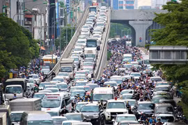 Gỡ 'điểm đen' ùn tắc Ngã Tư Sở: Xây dựng nhánh kết nối nắn dòng phương tiện