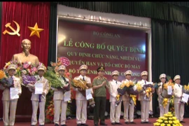 Bộ Công an công bố bộ máy tổ chức của Bộ Tư lệnh CSCĐ