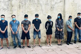 Bắt quả tang 8 đối tượng tụ tập tổ chức sử dụng trái phép ma túy tại quán Karaoke