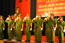 Sẽ trưởng thành hơn qua đợt kiểm tra chất lượng Cảnh sát khu vực