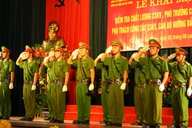 Sẽ trưởng thành hơn qua đợt kiểm tra chất lượng Cảnh sát khu vực