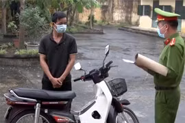 Giả vờ đi thử xe máy trước khi mua rồi phóng mất dạng