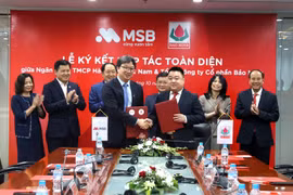 Tổng Công ty Cổ phần Bảo Minh ký kết hợp tác toàn diện với Ngân hàng TMCP Hàng Hải Việt Nam