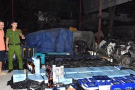 Phát hiện gần 1.000 nghìn chai rượu do nước ngoài sản xuất không rõ nguồn gốc, xuất xứ