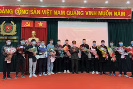 Công an quận Ba Đình:Gặp mặt tân binh thực hiện nghĩa vụ tham gia Công an nhân dân năm 2021
