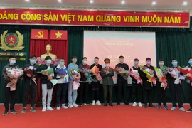 Công an quận Ba Đình:Gặp mặt tân binh thực hiện nghĩa vụ tham gia Công an nhân dân năm 2021