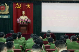 Đảng uỷ Công an quận Ba Đình triển khai công tác xây dựng Đảng năm 2021