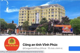 Đã xác định được nghi can đổi tên Fanpage của Công an tỉnh Vĩnh Phúc
