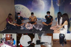Hơn chục ‘nam thanh, nữ tú’ đến khách sạn thuê phòng có thẻ từ để “bay lắc”