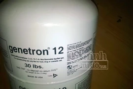 Tạm giữ 65 bình gas lạnh không rõ nguồn gốc