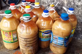 Hà Nội: Phát hiện lò chưng cất hơn 1 tấn mỡ bẩn 