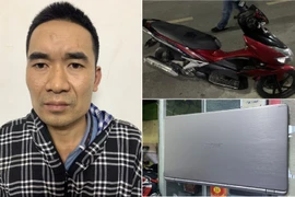 Đối tượng trộm cắp tài sản liên tỉnh sa lưới