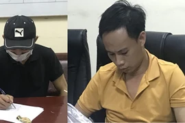 Bắt khẩn cấp 2 đối tượng tổ chức sử dụng trái phép chất ma túy