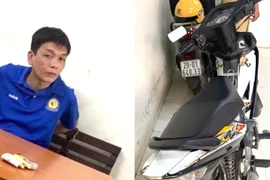 Cảnh sát giao thông truy đuổi tên cướp trên phố cổ như phim hành động