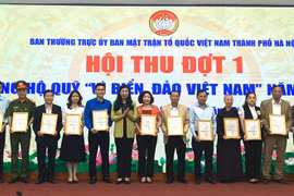 Hà Nội: Ủng hộ Quỹ “Vì biển, đảo Việt Nam” năm 2021