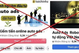 Ứng dụng Auto Ads huy động vốn đa cấp lừa đảo nguy hiểm mức nào?