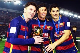 Kinh ngạc trước sự sắc bén của "cây đinh ba" Messi, Suarez và Neymar