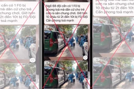 Quận Ba Đình bác bỏ thông tin "hơn 10 trẻ em ngõ 68 mắc Covid-19, Đội Cấn phong tỏa mạnh"