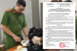 Chủ tịch UBND TP Hà Nội tặng bằng khen 2 cá nhân thuộc Công an Thủ đô 