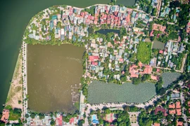 Hà Nội sẽ có bến thủy, cầu nối giữa hồ Thủy Sứ với Đầm Trị ở khu vực hồ Tây