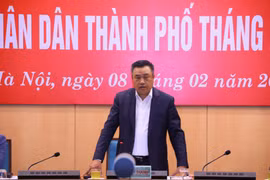 Chủ tịch Hà Nội biểu dương lực lượng Công an đã nỗ lực vì một kỳ nghỉ Tết vui tươi, an toàn phục vụ nhân dân