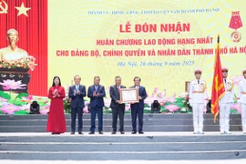 Hà Nội nhận Huân chương Lao động hạng Nhất sau khi hoàn thành xây dựng nông thôn mới