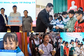 Ngày vui nâng bước đến trường cùng Tân Hiệp Phát hỗ trợ học sinh tỉnh Hà Nam